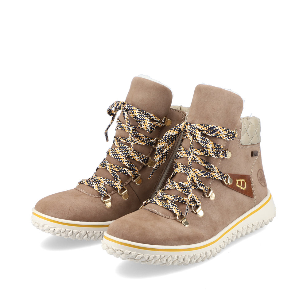 detail Dámské kotníková obuv Rieker Z4238-64 béžová