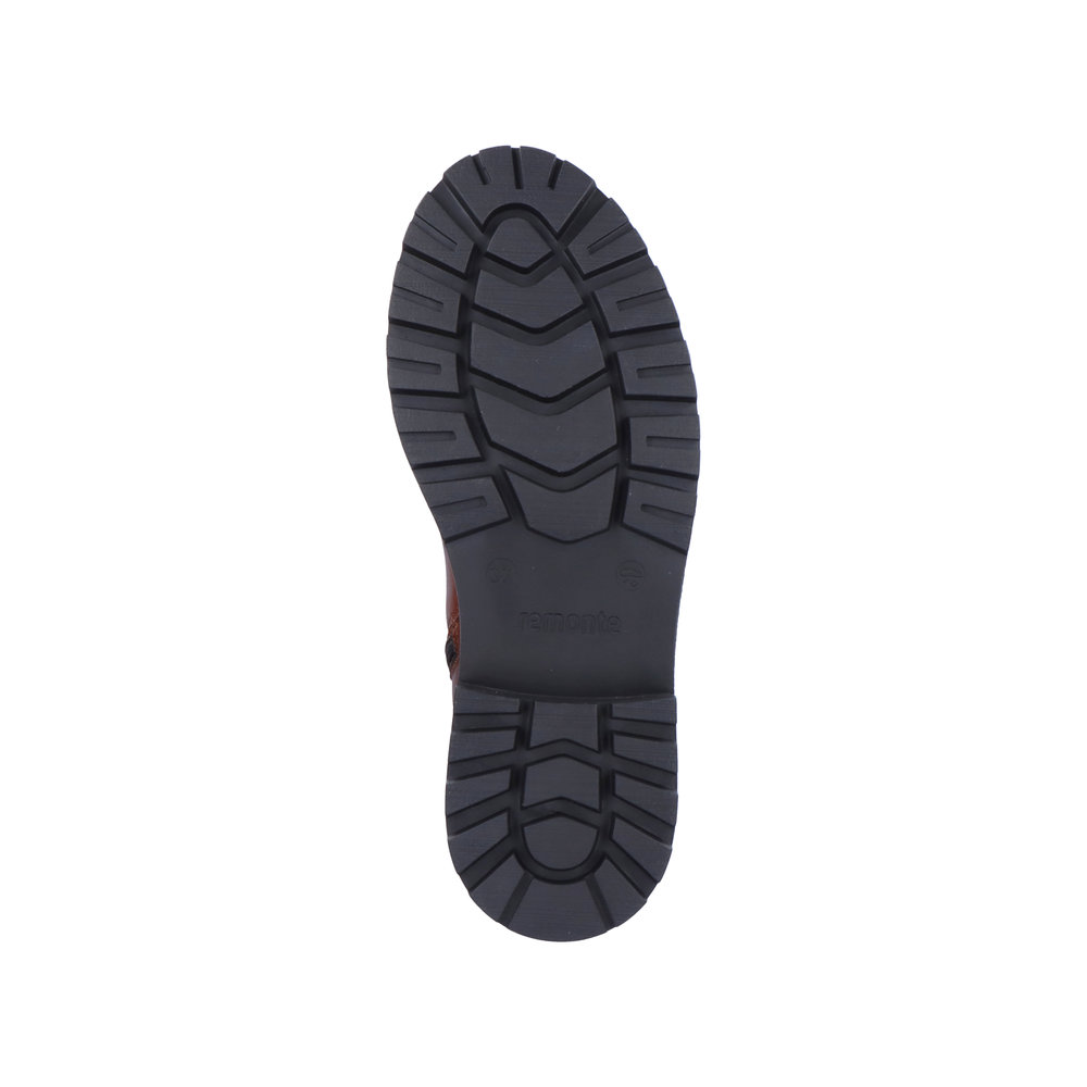 detail Dámské kožené kozačky Remonte D0B72-22 hnědá