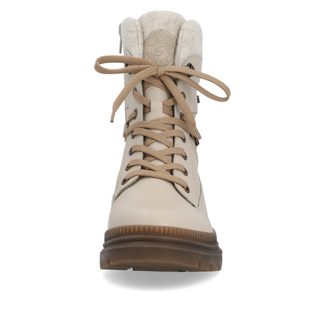 detail Dámská kotníková obuv Remonte D0C77-60 béžová