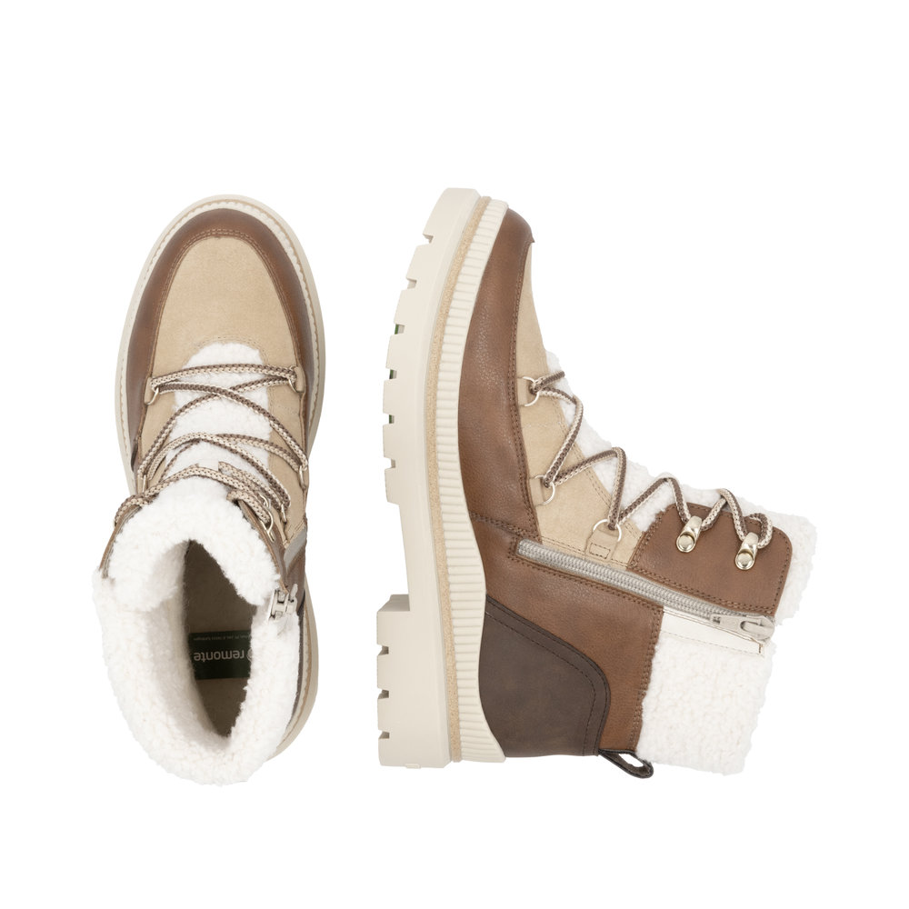 detail Dámská kotníková obuv Remonte D0C80-22 hnědá