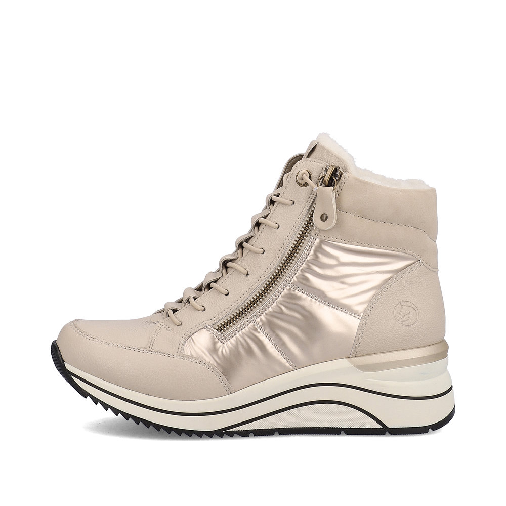 detail Dámská kotníková obuv Remonte D0T72-60 béžová