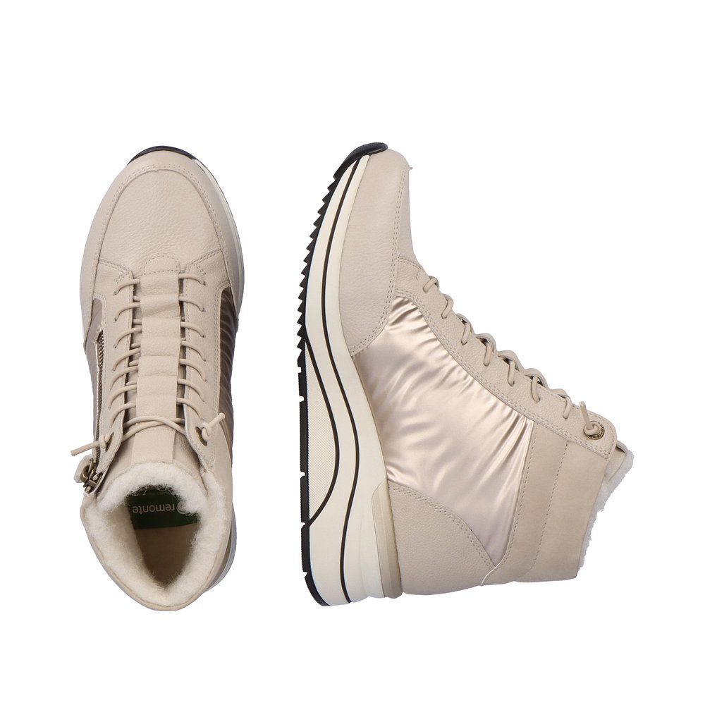 detail Dámská kotníková obuv Remonte D0T72-60 béžová