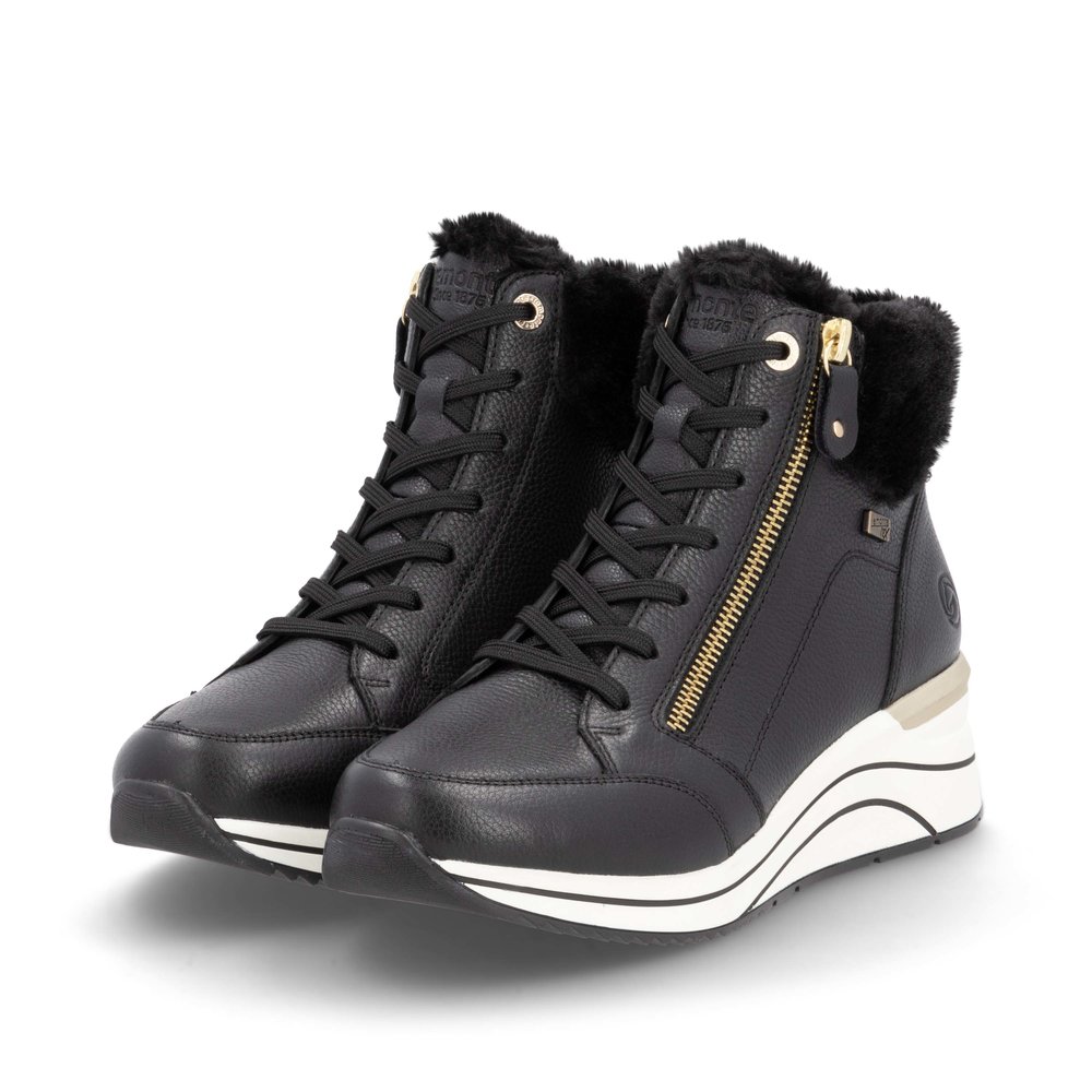 detail Dámská kotníková obuv Remonte D0T77-02 černá