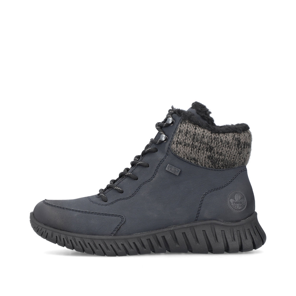 detail Dámská kotníková obuv Rieker M5310-14 modrá