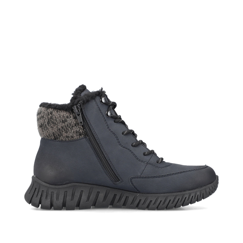 detail Dámská kotníková obuv Rieker M5310-14 modrá