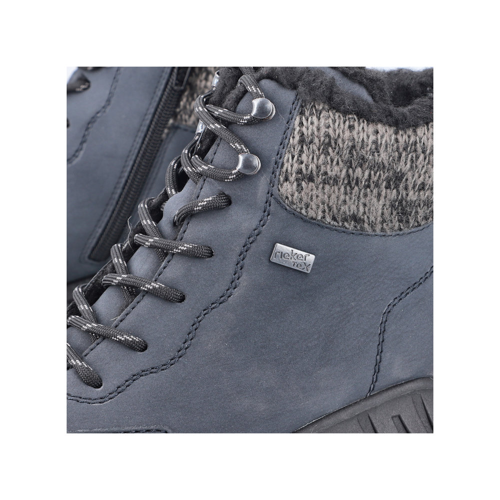 detail Dámská kotníková obuv Rieker M5310-14 modrá