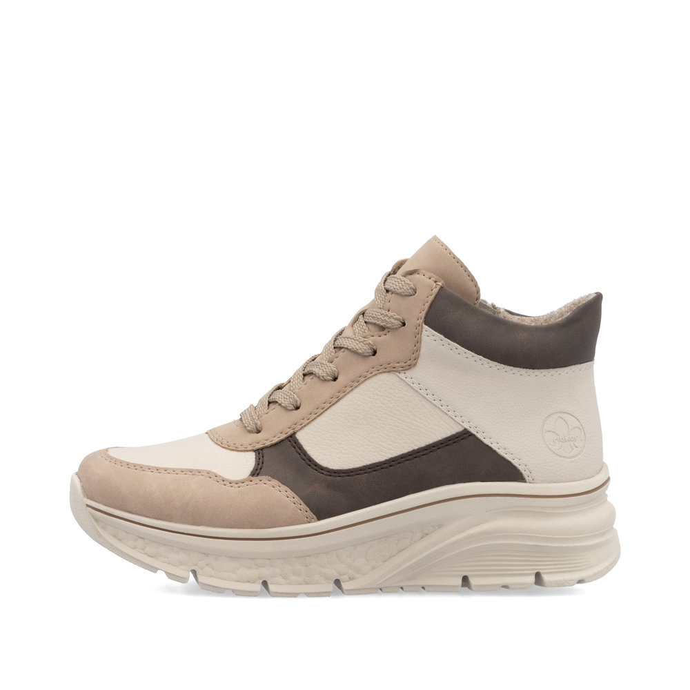 detail Dámská kotníková obuv Rieker 48002-60 béžová