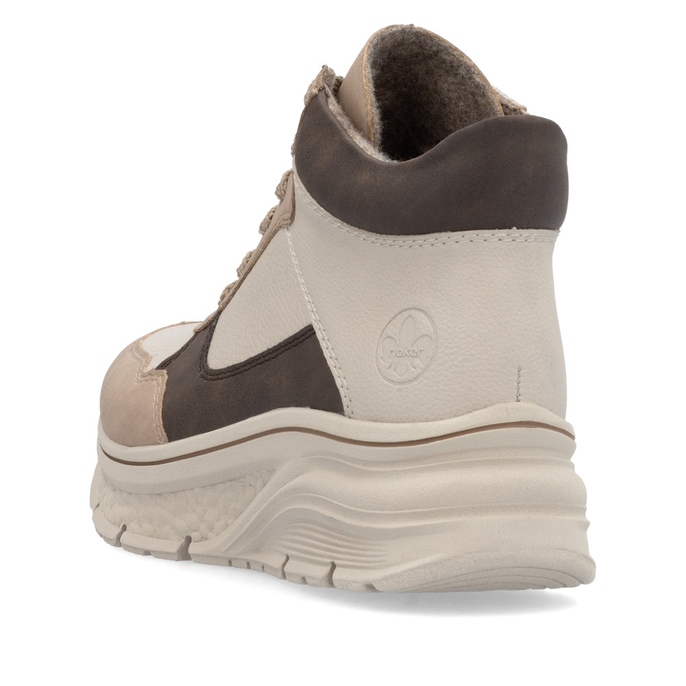 detail Dámská kotníková obuv Rieker 48002-60 béžová