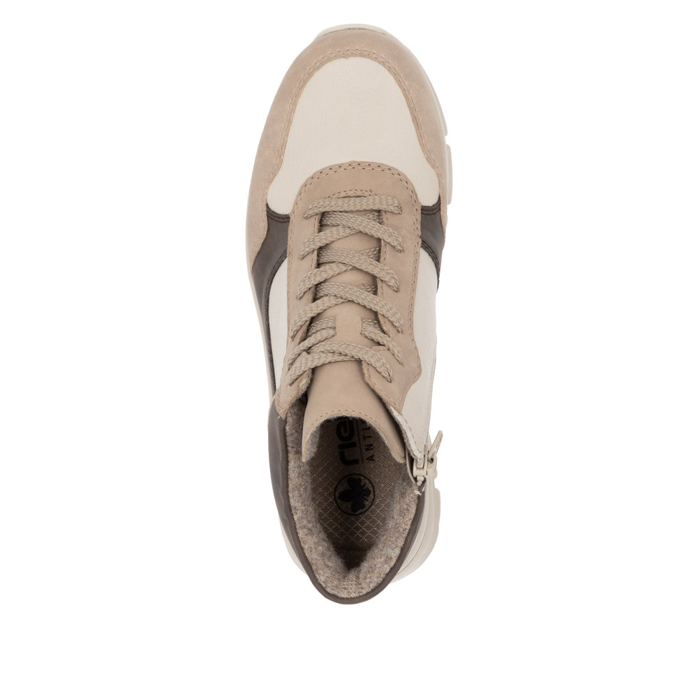 detail Dámská kotníková obuv Rieker 48002-60 béžová