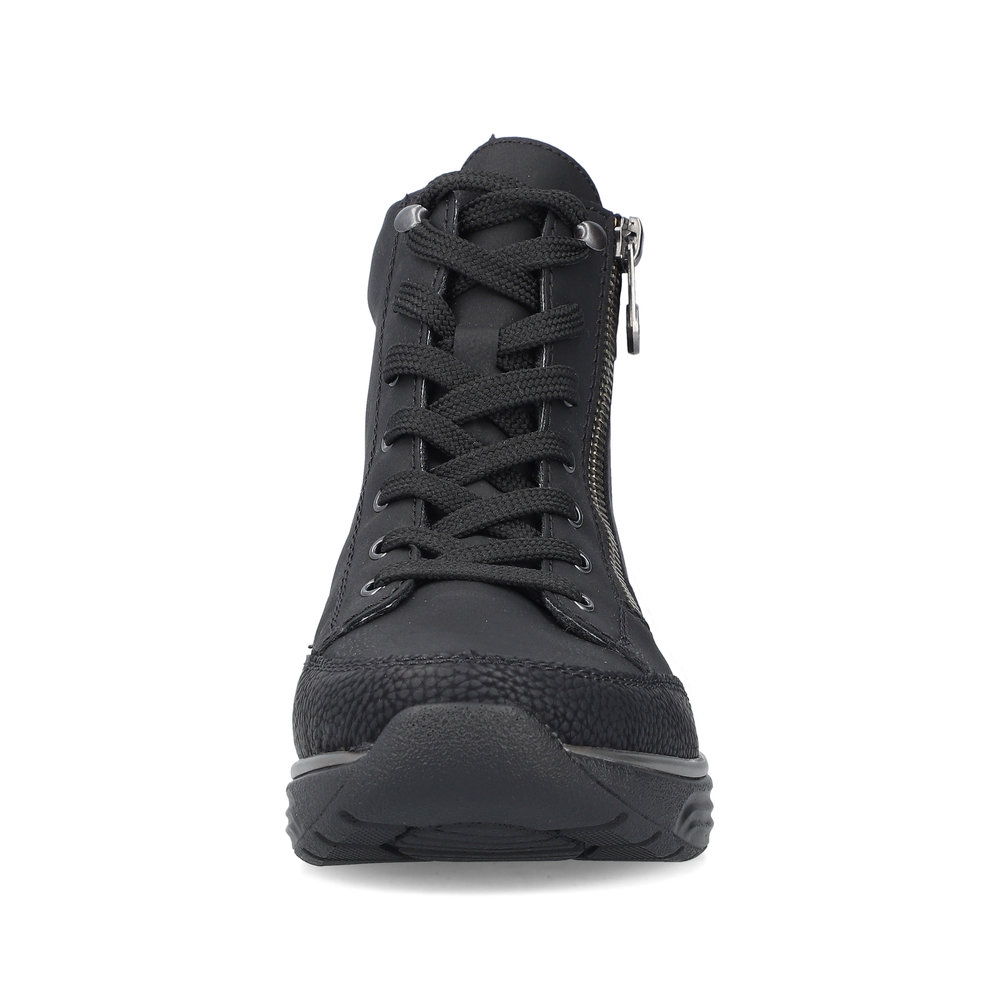 detail Dámská kotní ková obuv Rieker M5610-00 černá