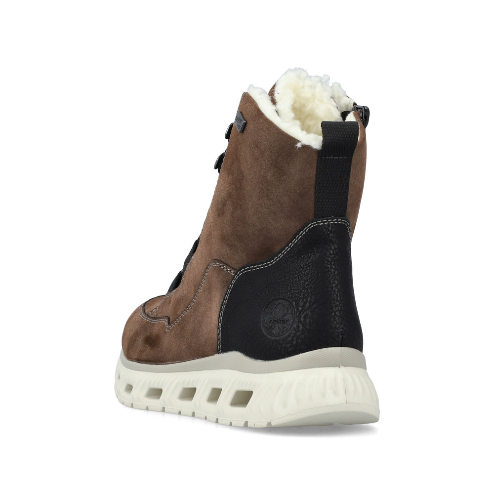 detail Dámská kotníková obuv Rieker M6012-25 hnědá