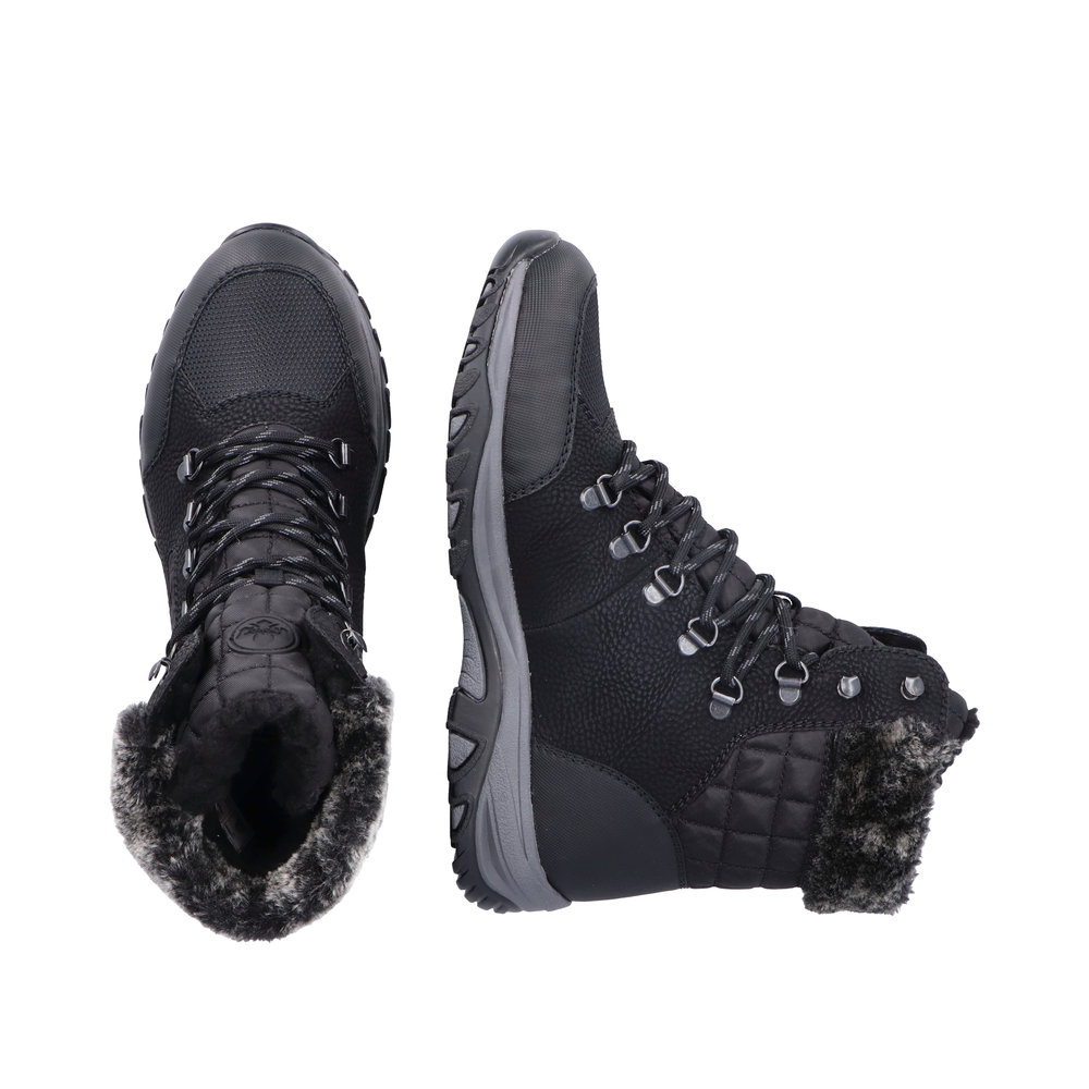 detail Dámská kotníková obuv Rieker M9644-00 černá