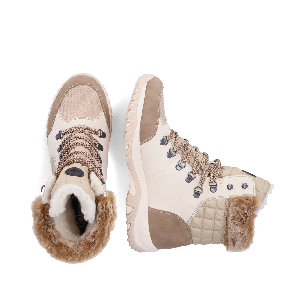 detail Dámská kotníková obuv Rieker M9644-60 béžová