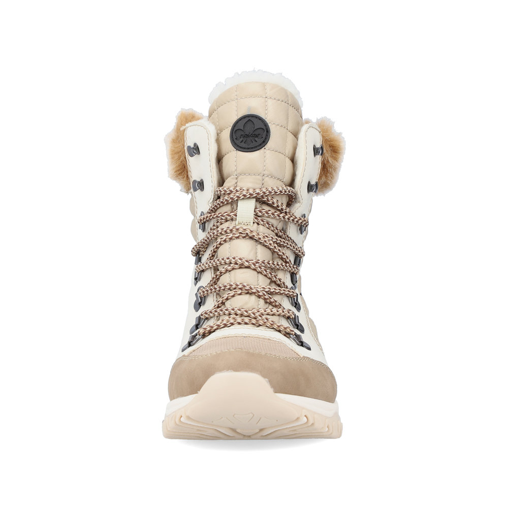 detail Dámská kotníková obuv Rieker M9644-60 béžová