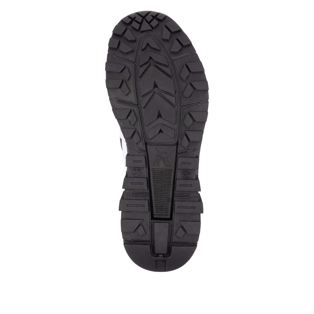 detail Dámská kotníková obuv Rieker Revolution W0063-81 bílá