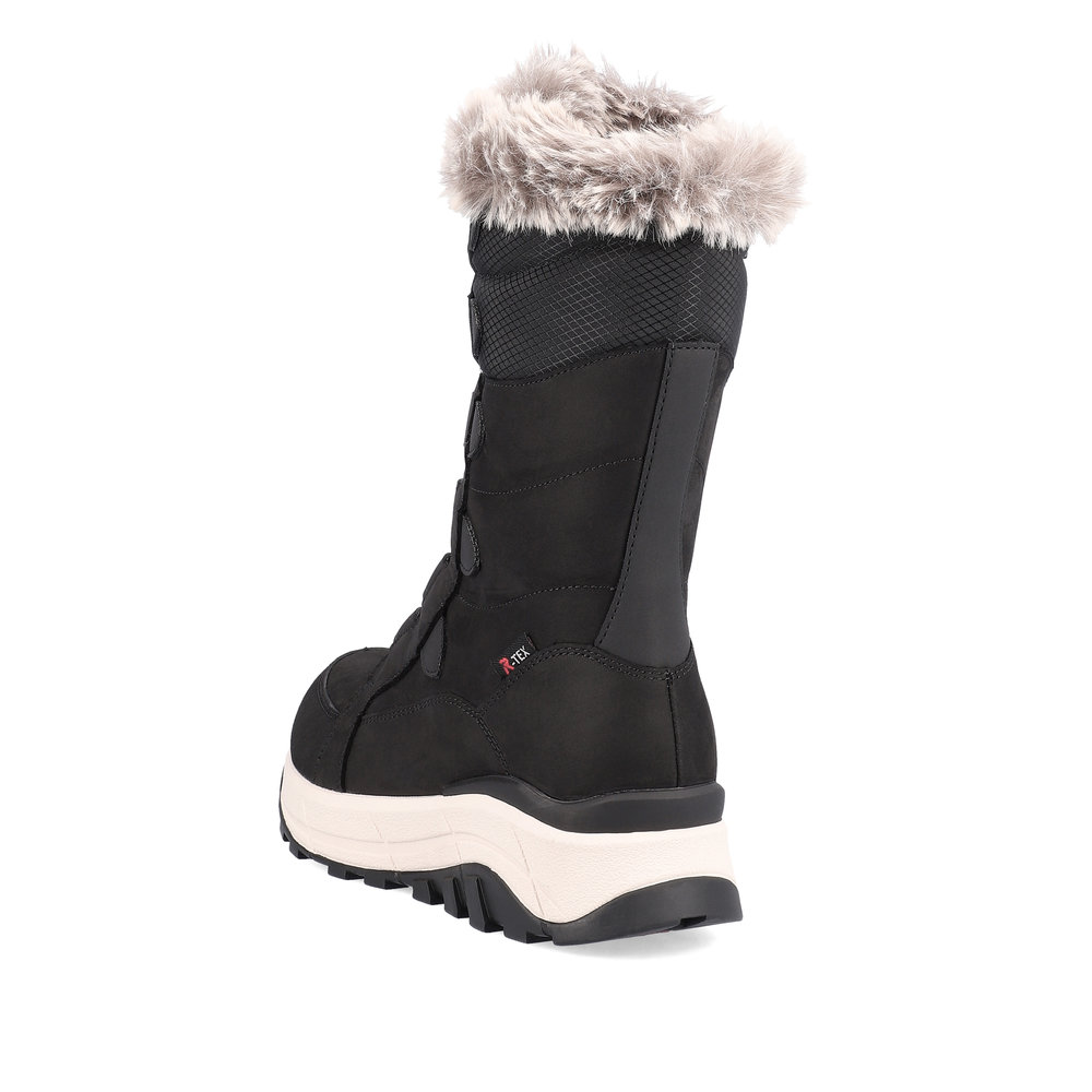 detail Dámské kozačky Rieker Revolution W0070-00 černá