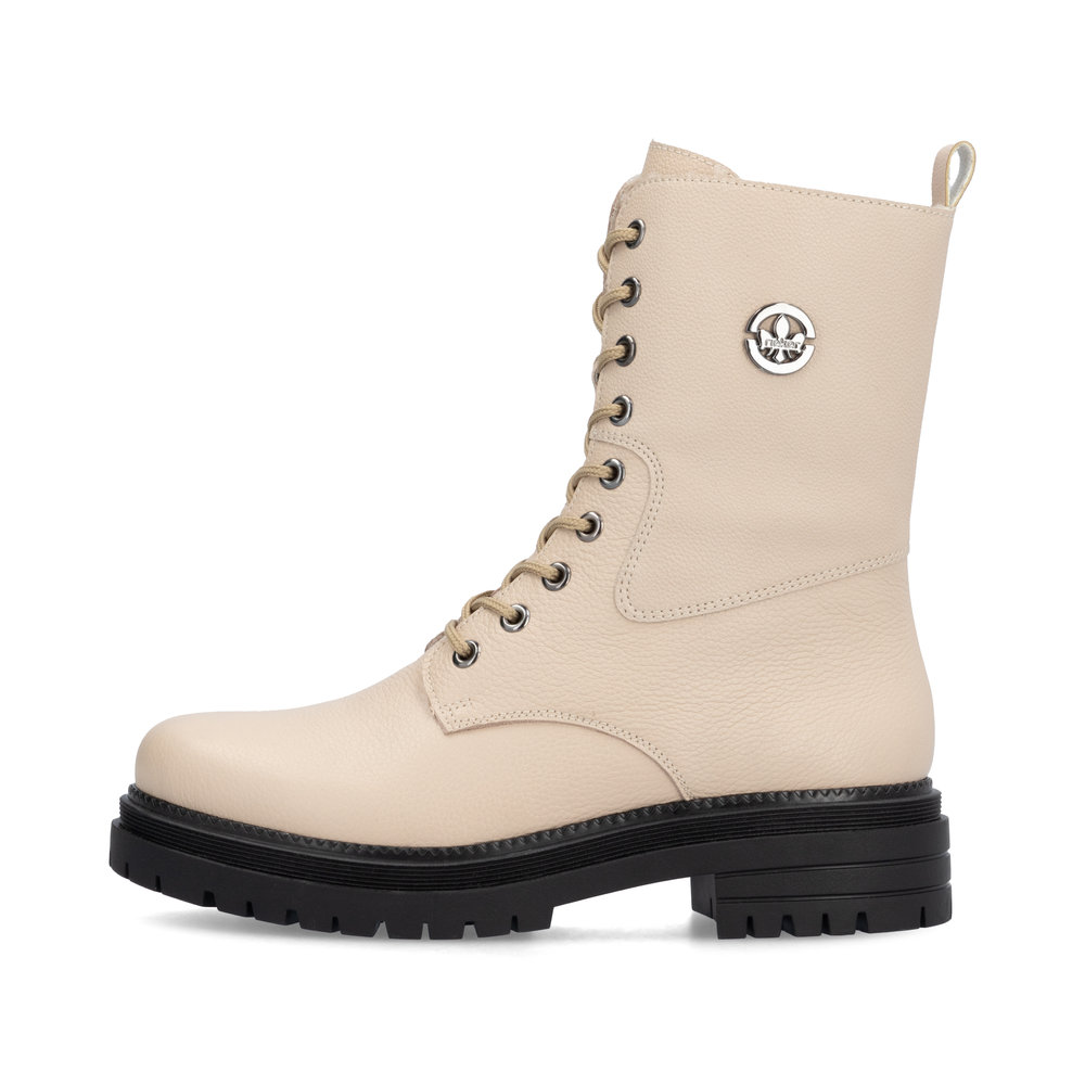 detail Dámská kotníková obuv Rieker Y3115-60 béžová