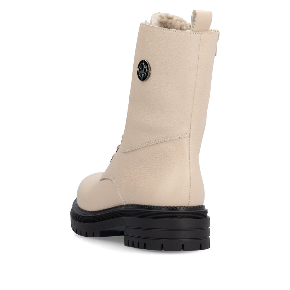 detail Dámská kotníková obuv Rieker Y3115-60 béžová