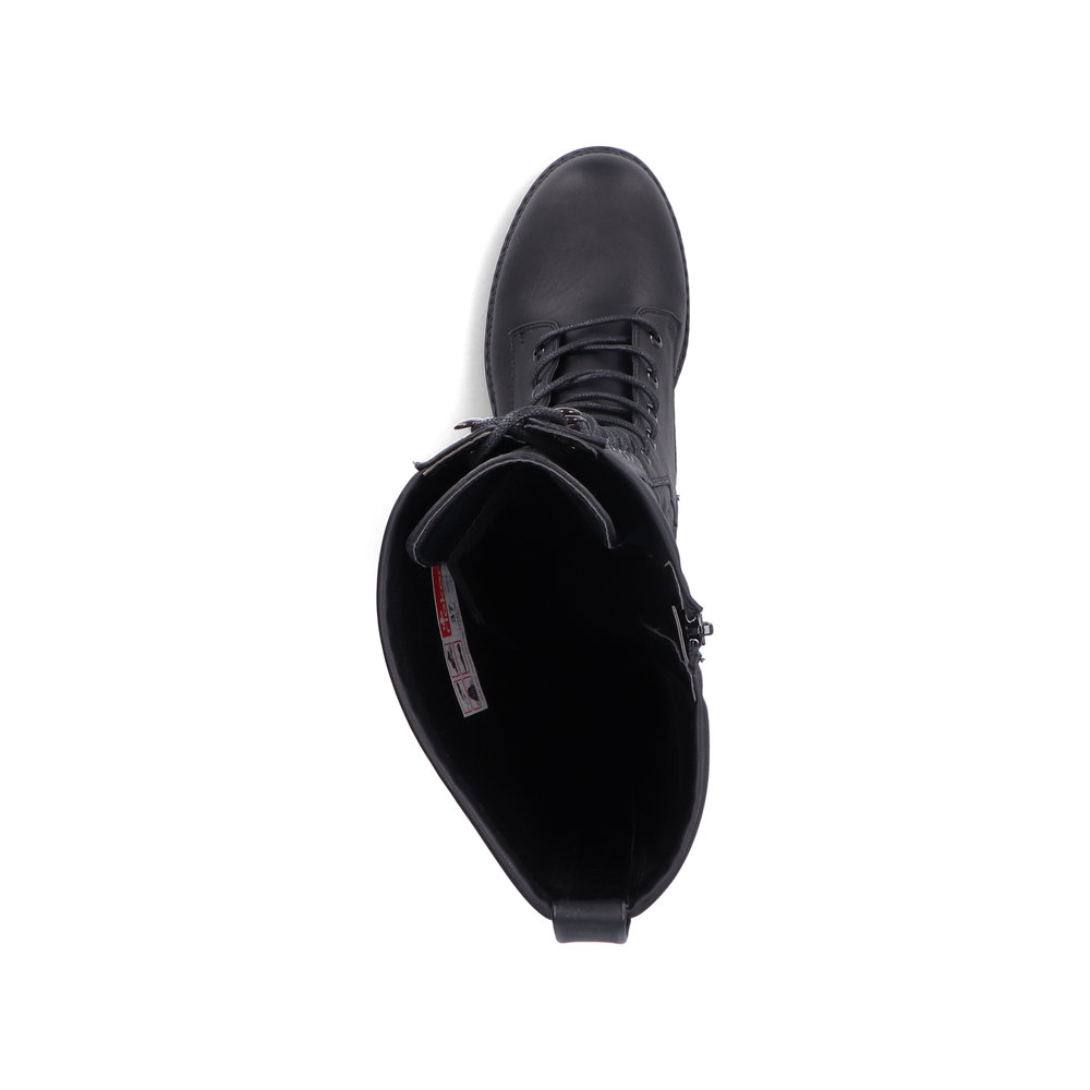 detail Dámské kozačky Rieker 92044-00 černá