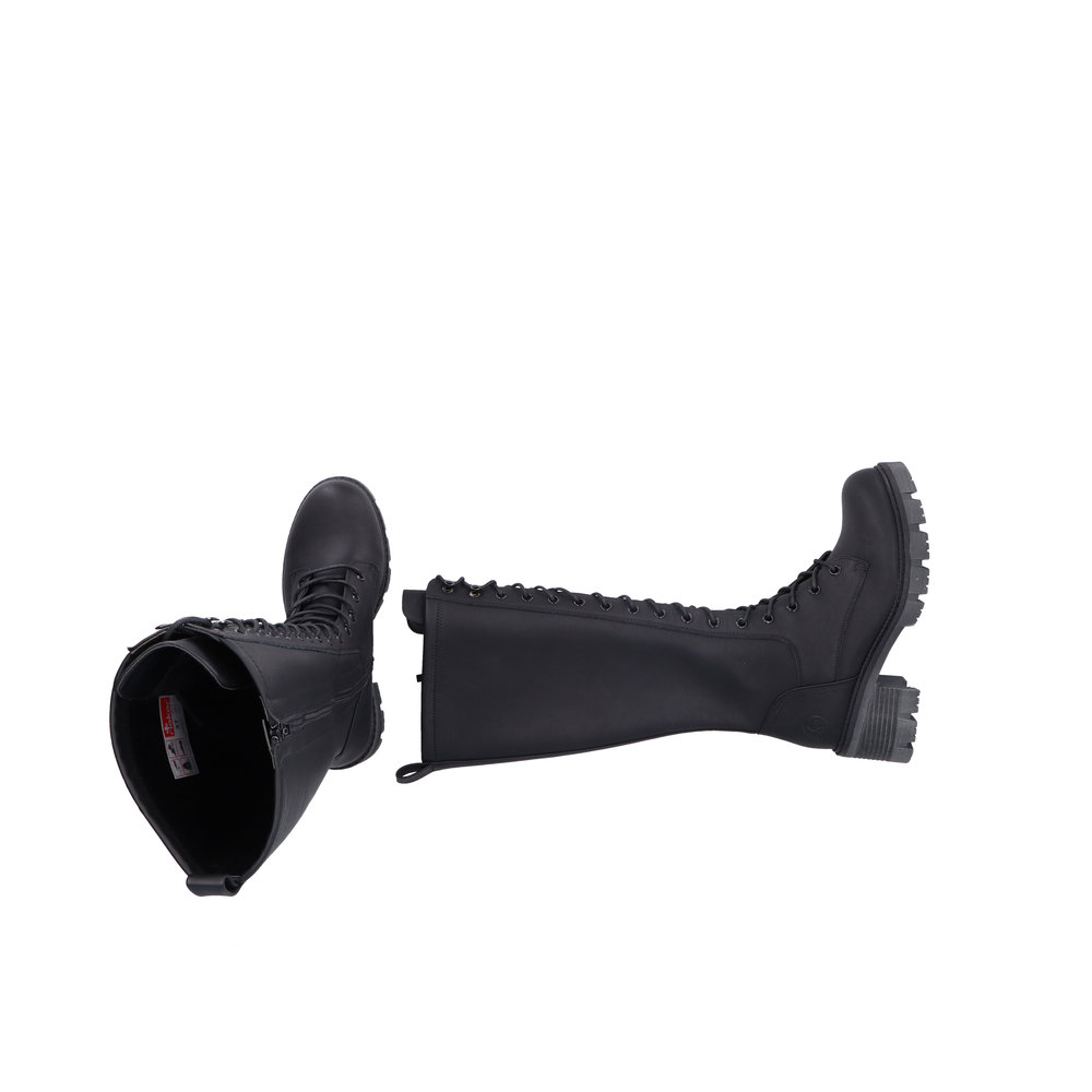 detail Dámské kozačky Rieker 92044-00 černá