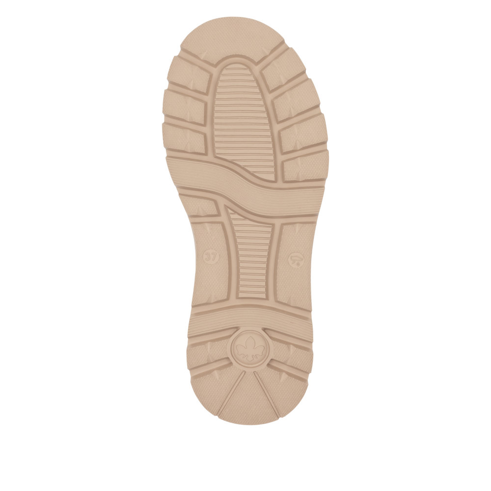 detail Dámská kotníková obuv Rieker 70404-80 béžovo-bílá