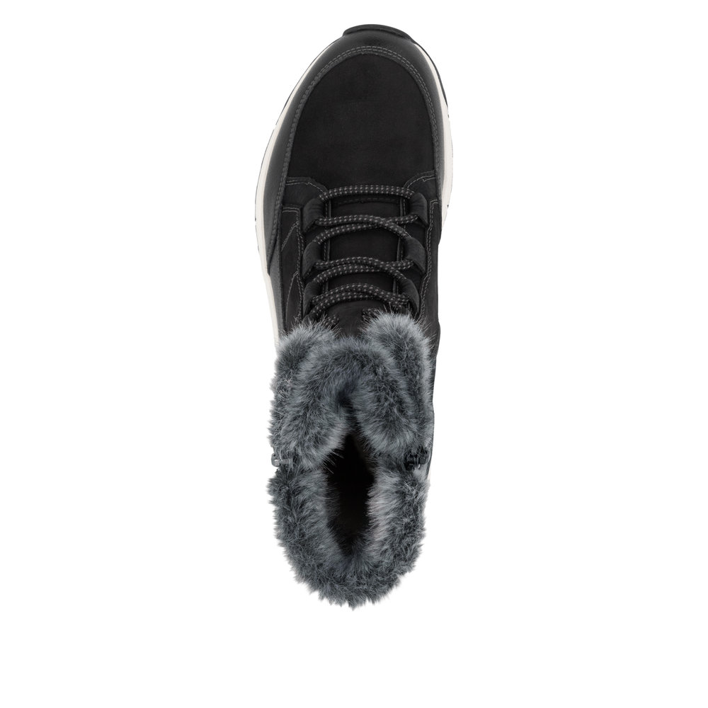 detail Dámská kotníková obuv Rieker Revolution W0071-00 černá