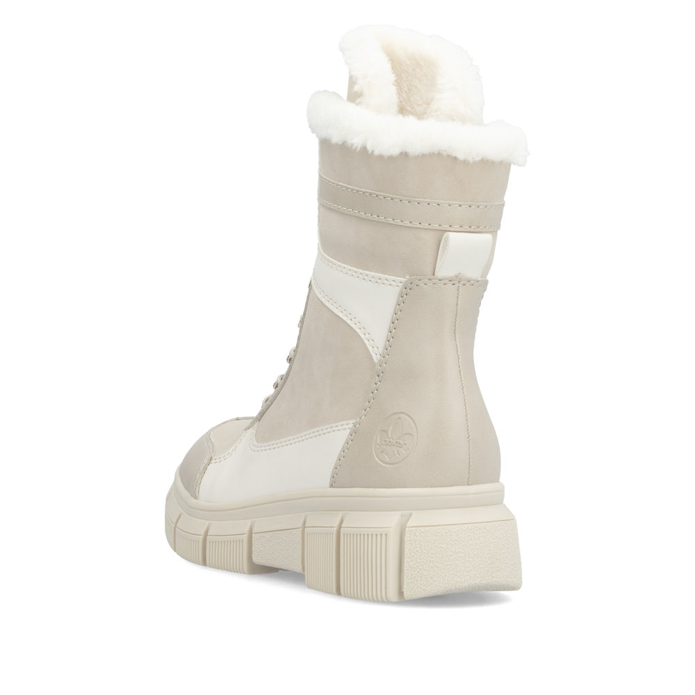 detail Dámská kotníková obuv Rieker X3403-62 béžová