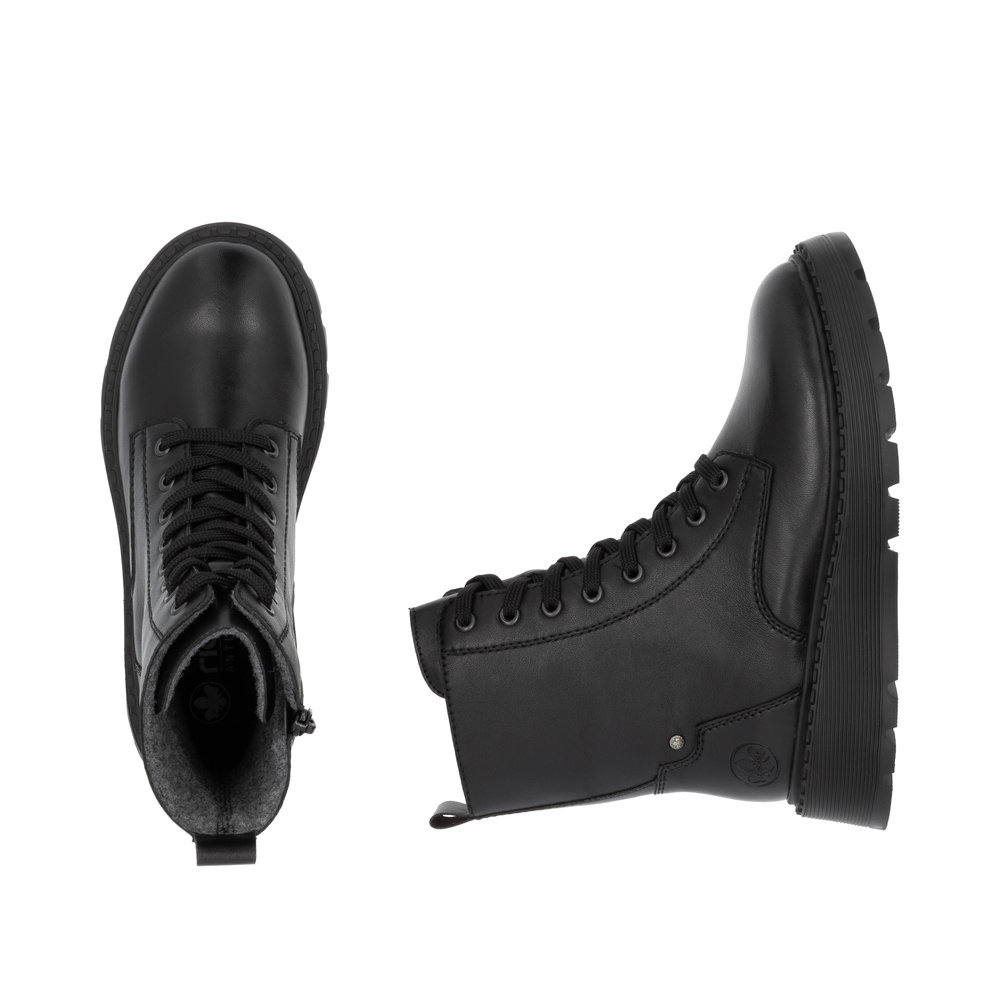 detail Dámská kotníková obuv Rieker 70401-00 černá