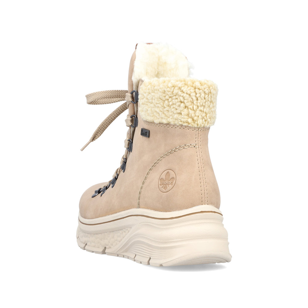 detail Dámská kotníková obuv Rieker 48034-20 béžová