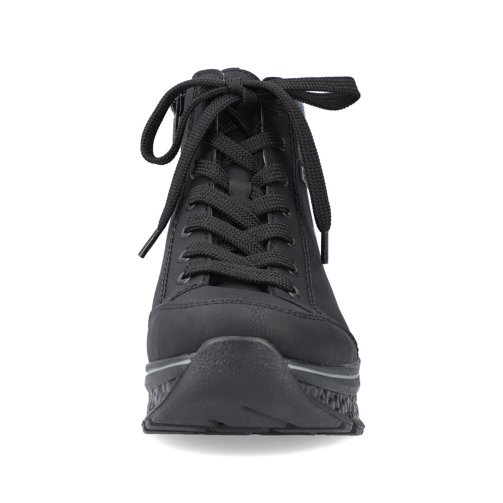 detail Dámská kotníková obuv Rieker 48043-00 černá