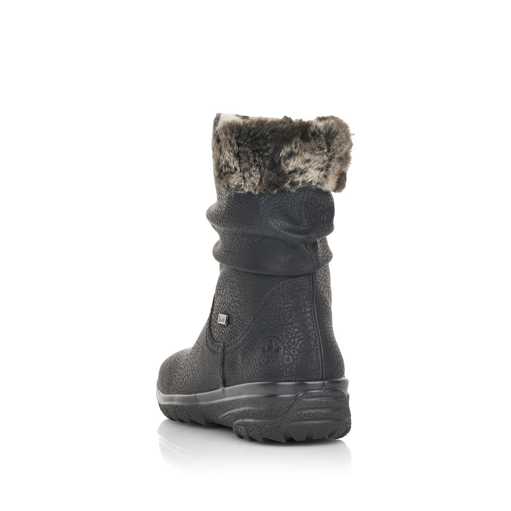 detail Dámská kotníková obuv Rieker Z7088-00 černá