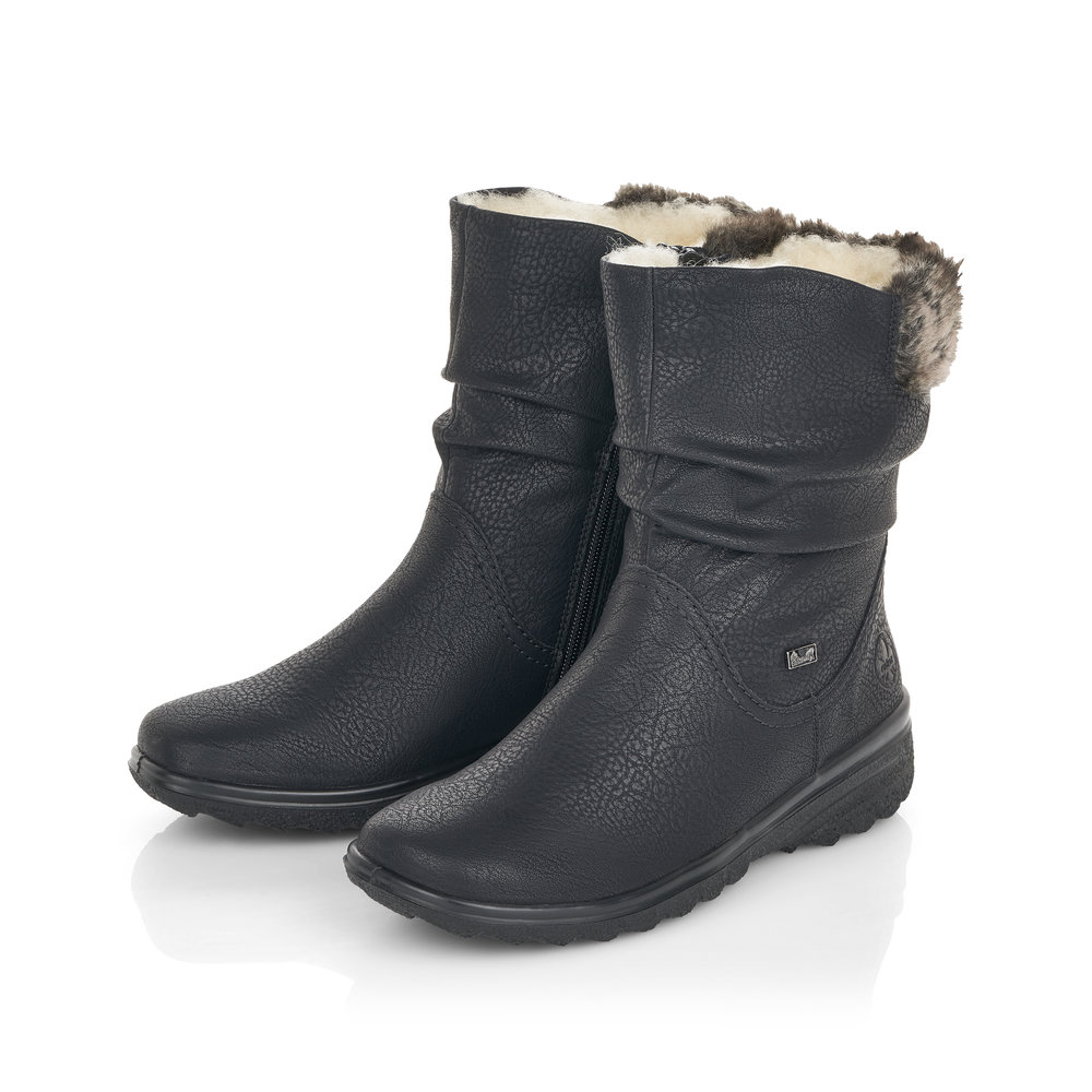 detail Dámská kotníková obuv Rieker Z7088-00 černá