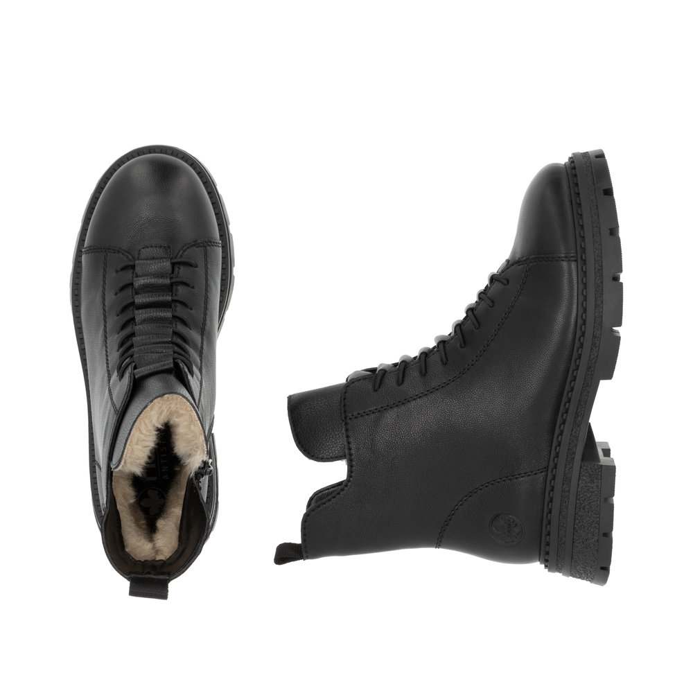 detail Dámská kotníková obuv Rieker Z9853-00 černá