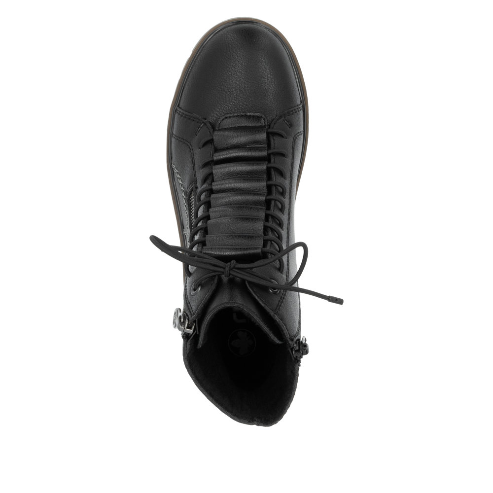 detail Dámská kotníková obuv Rieker Y3410-00 černá