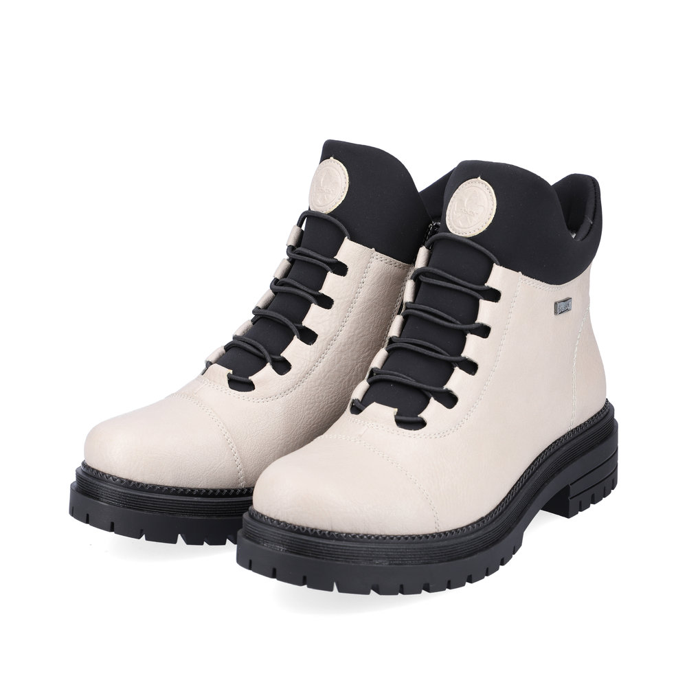 detail Dámská kotníková obuv Rieker Y3163-60 béžová