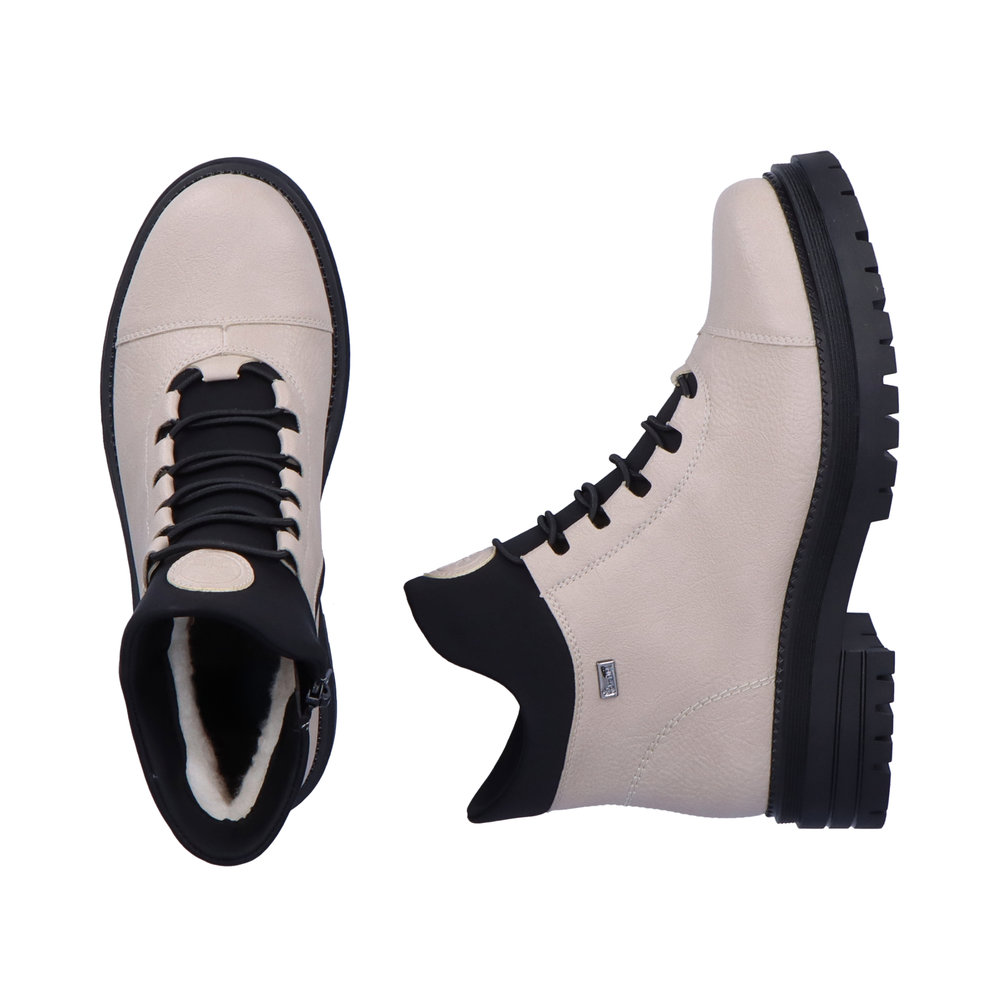 detail Dámská kotníková obuv Rieker Y3163-60 béžová