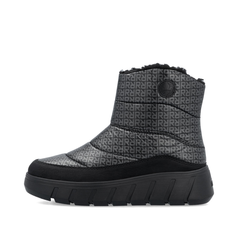 detail Dámská kotníková obuv Rieker Y3552-00 černá