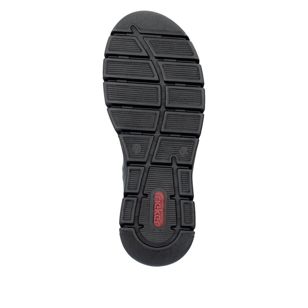 detail Dámská kotníková obuv Rieker 55052-54 zelená