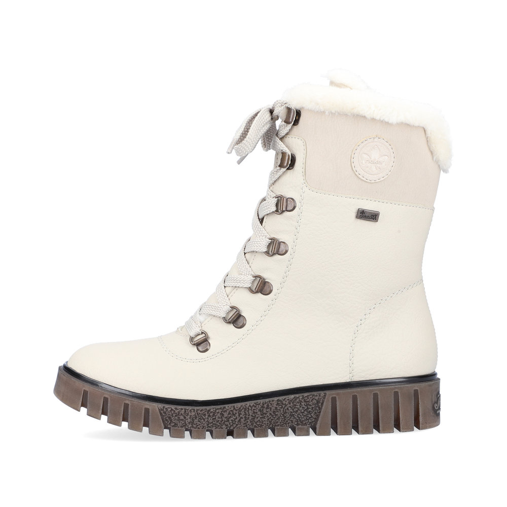 detail Dámská kotníková obuv Rieker Y3424-60 béžová