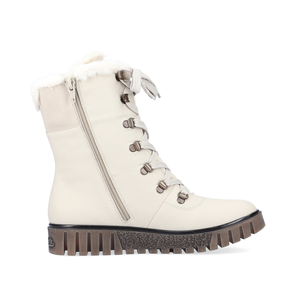 detail Dámská kotníková obuv Rieker Y3424-60 béžová