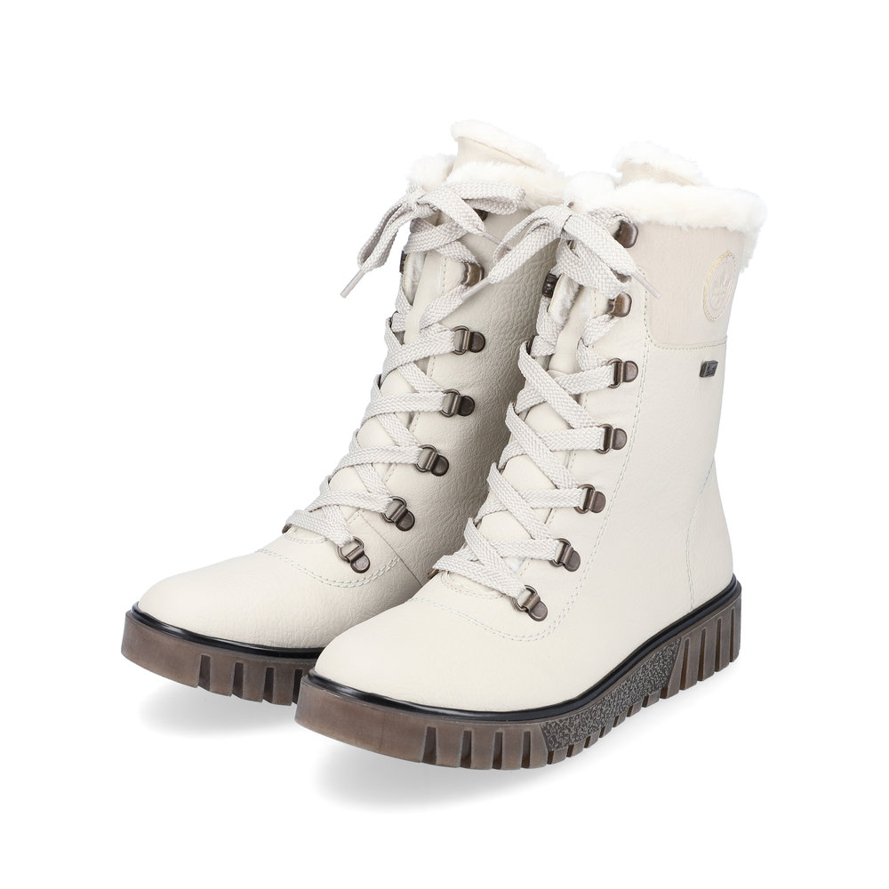 detail Dámská kotníková obuv Rieker Y3424-60 béžová