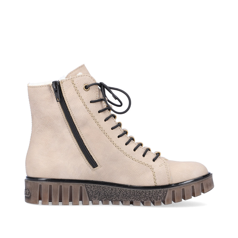 detail Dámská kotníková obuv Rieker Y3420-60 béžová