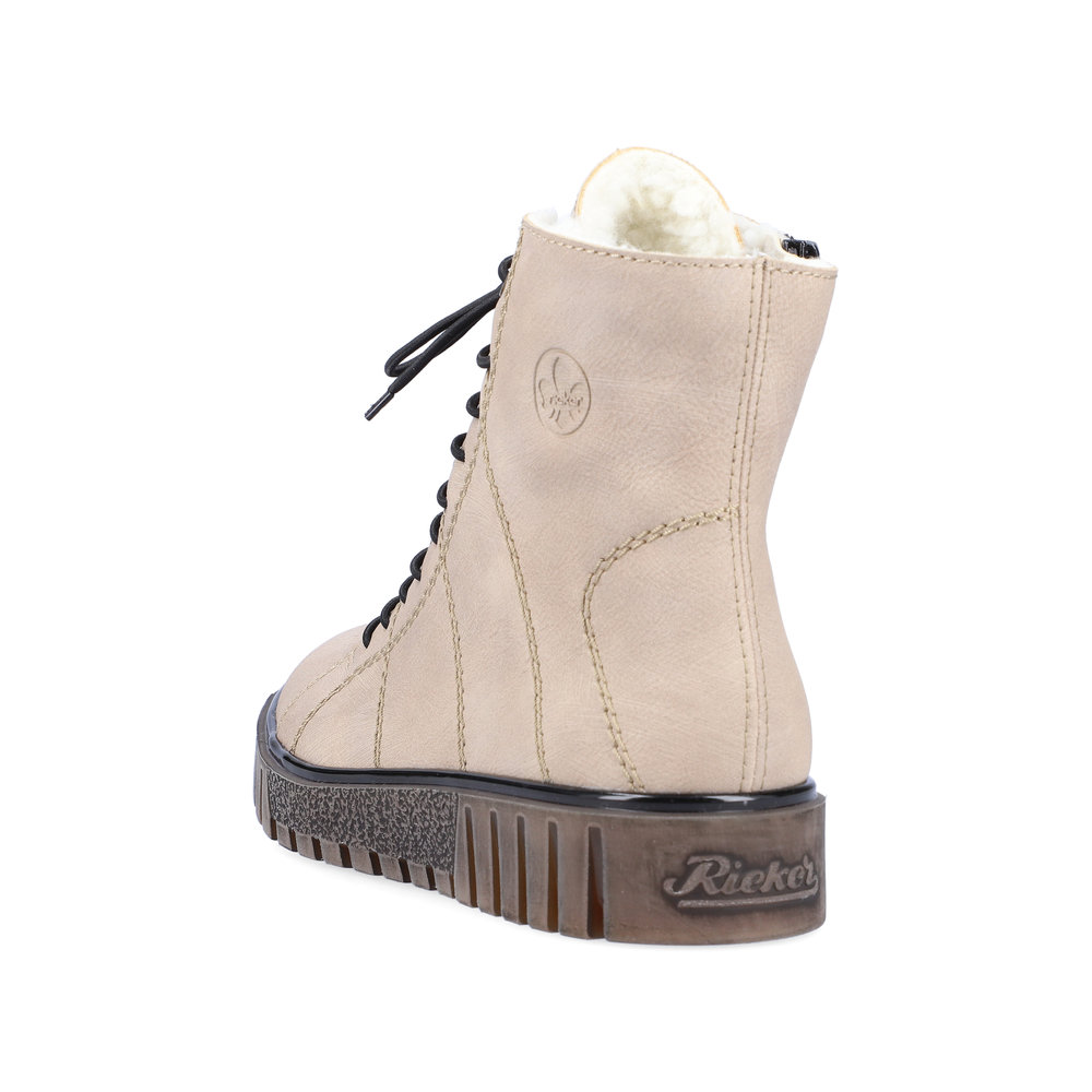 detail Dámská kotníková obuv Rieker Y3420-60 béžová