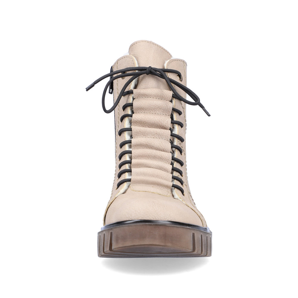 detail Dámská kotníková obuv Rieker Y3420-60 béžová