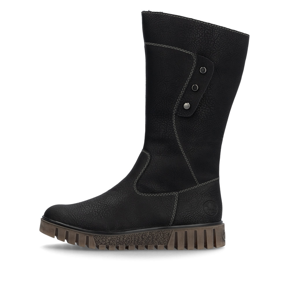 detail Dámské kozačky Rieker Y3466-00 černá