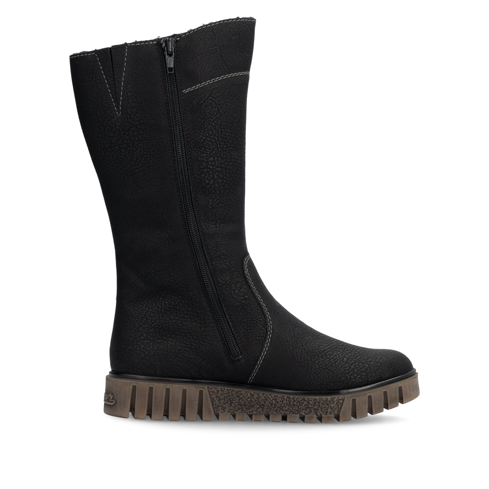 detail Dámské kozačky Rieker Y3466-00 černá