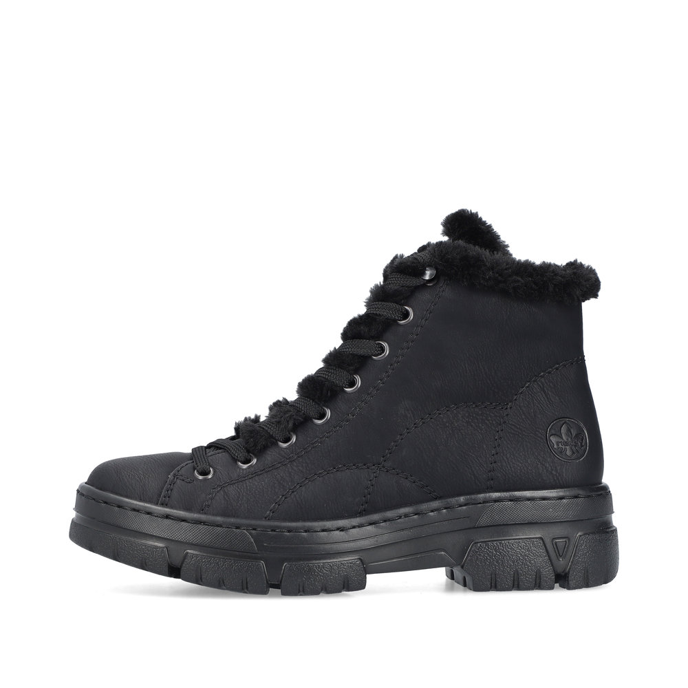 detail Dámská kotníková obuv Rieker Z7411-00 černá