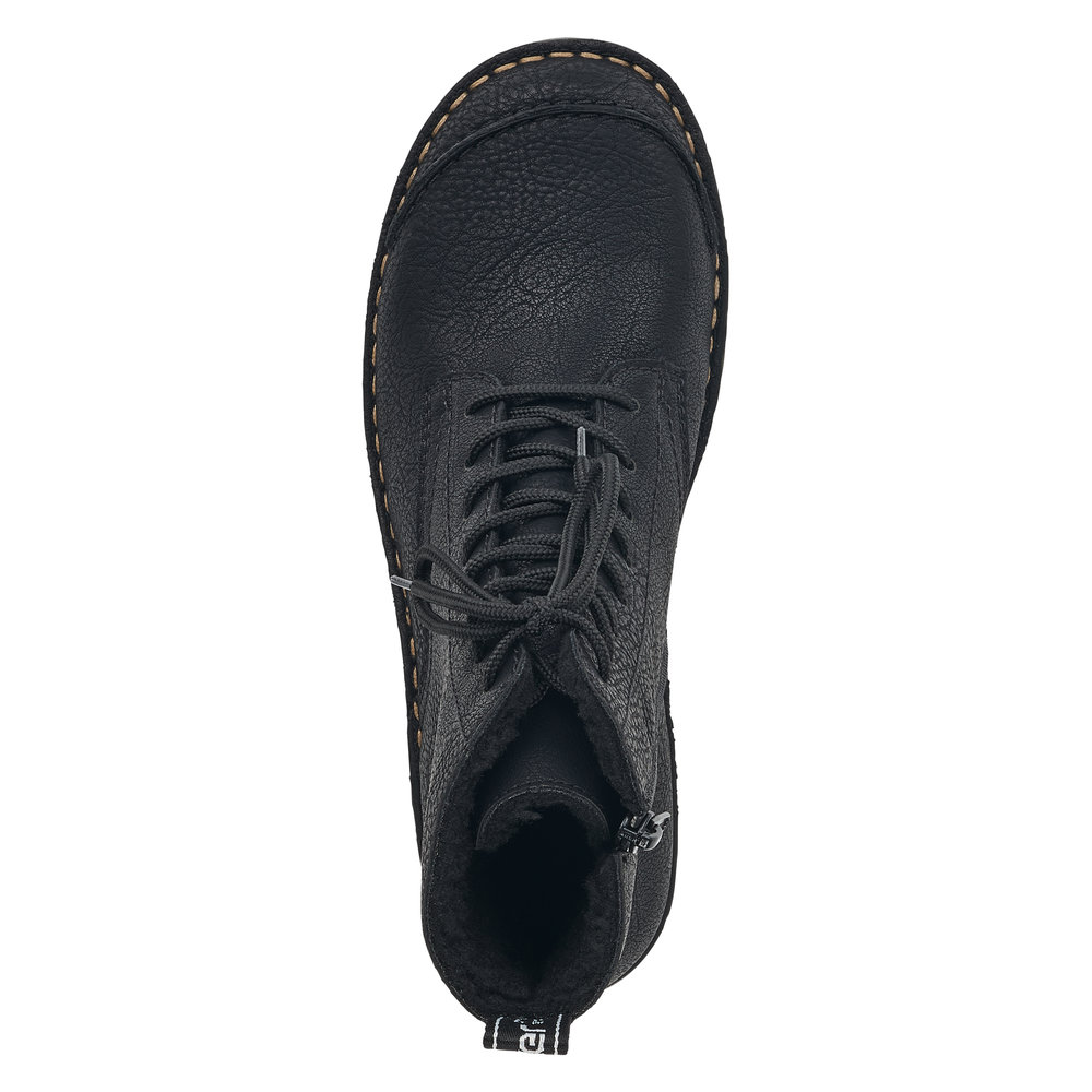 detail Dámská kotníková obuv Rieker 73310-00 černá