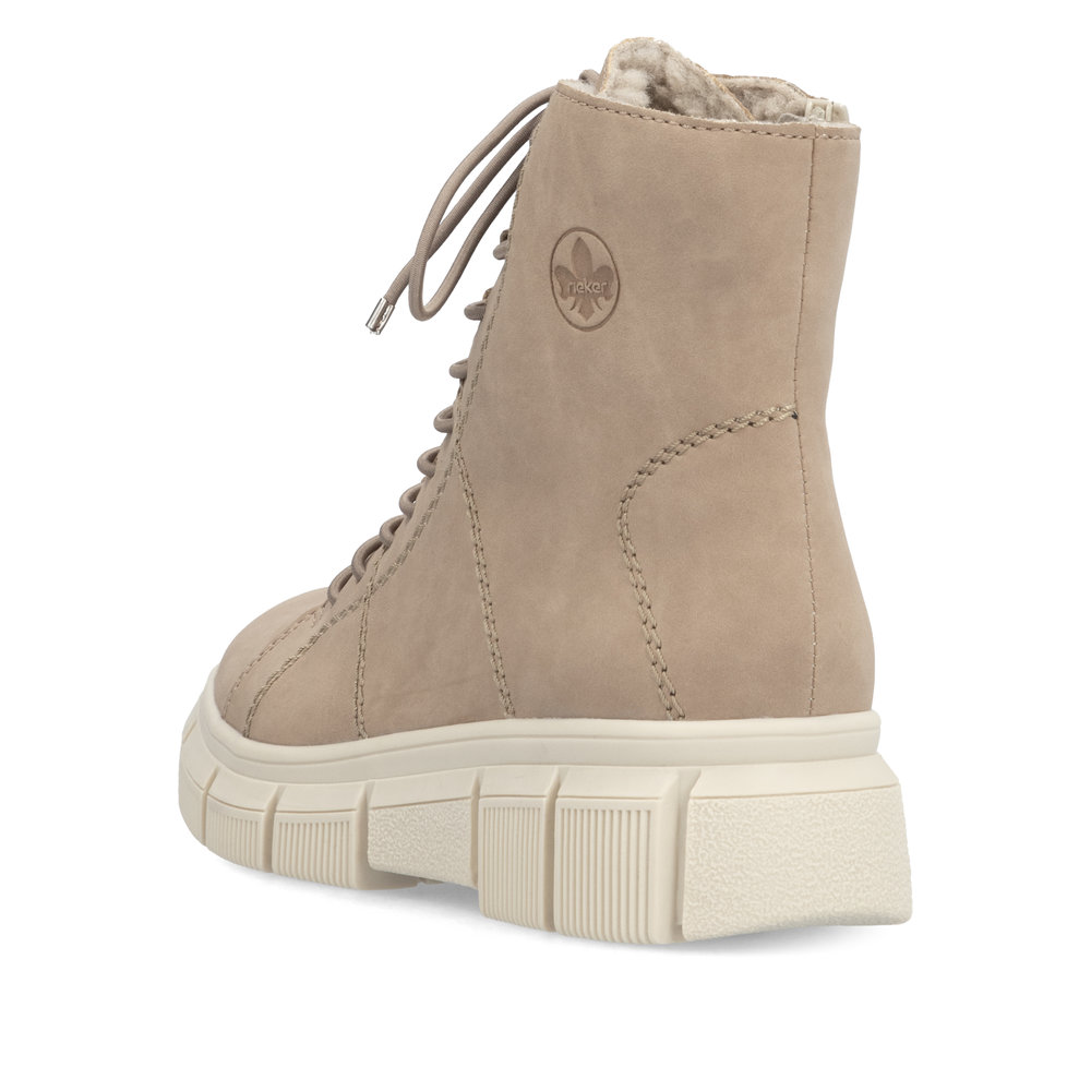 detail Dámská kotníková obuv Rieker X3428-20 béžová