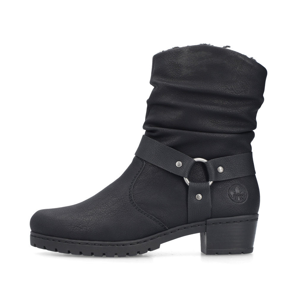 detail Dámská kotníková obuv Rieker Y1760-00 černá